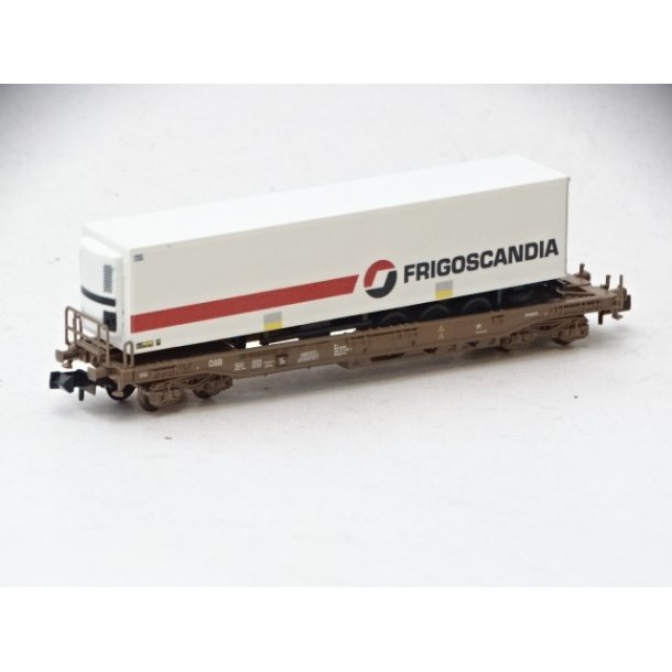 IHD 845366 FLEISCHMANN. Lommevogn med trailer (Frigoscandia). N Brugt (ny)