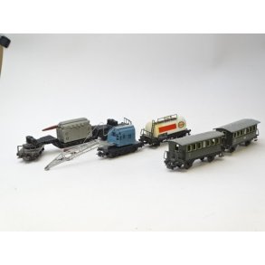 IHD GODS Lot.  Alle MRKLIN. 5 vogne + 2. H0. Brugt