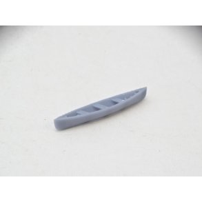 Kano 1000. 1 stk. Kano med bukke til at stte den p. Strrelse H0.