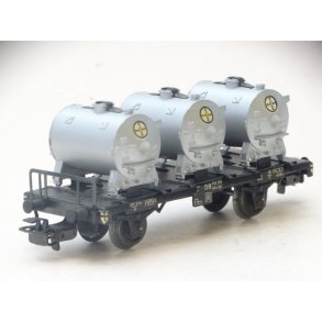 JBL 4520 MRKLIN. Lille container vogn med 3 tanke. H0. Brugt.
