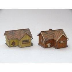 JBL 501 Heljan. 2 parcelhuse. H0. Brugt.