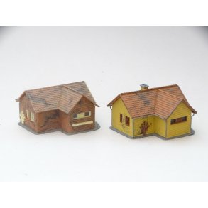 JBL 510 Heljan. 2 parcelhuse. H0, Brugt.