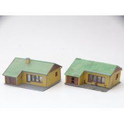 JBL 504 Heljan. 2 Parcelhuse. H0. Brugt.