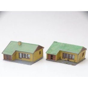 JBL 504 Heljan. 2 Parcelhuse. H0. Brugt.