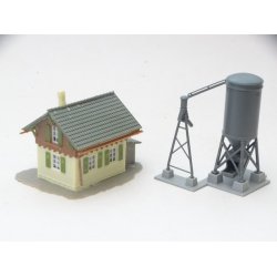 JBL 521 FALLER. Kontrol trn med en form for silo anlg. H0. Brugt.