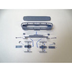 1102 Kbenhavnsk sporvogn.  Bivogn, Byggest (Lundin vognen) du selv skal samle og male.. H0.