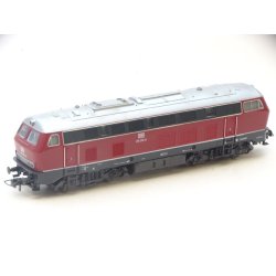 CB DB 215 ROCO. Diesellokomotiv 215 015-9. 2 leder. H0. Brugt