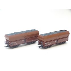 CB Fad vogn ROCO. DB Fad 676 0 259 + 255. H0. Brugt