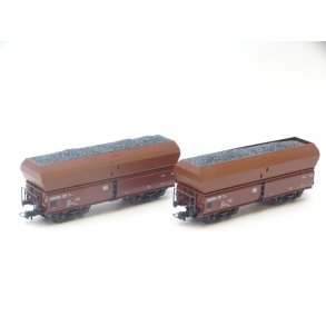 CB Fad vogn ROCO. DB Fad 676 0 259 + 255. H0. Brugt