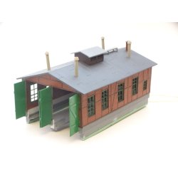 CB Remise med lys lavet af Auhagen.. H0. Brugt