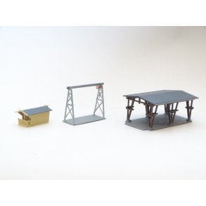 CB Tre forskellige ting. H0. Brugt.