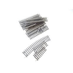 CB Skinne lot. Roco og lidt Piko. H0. Brugt.