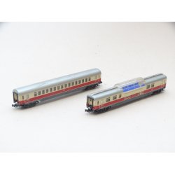 IHD DB TEE. TRIX. 2 stk TEE vogne. N. Brugt.