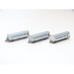 IHD 3 lvogne. ROCO. 2xFeldschlsschen Bier + 1xHaldengut Bier. N. Brugt.