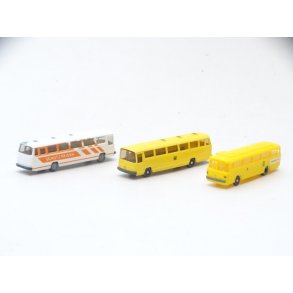 IHD 3 stk busser A. 2 fra Wiking og en fra Arnild. N. Brugt