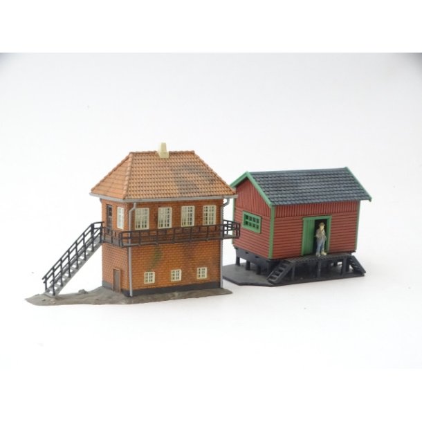 PK 6001 Kontrolpost og Pakhus. H0. Brugt