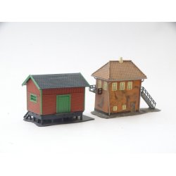 PK 6001 Kontrolpost og Pakhus. H0. Brugt