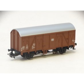 PK 4411 MRKLIN. Lukket godsvogn med baglys. H0. Brugt