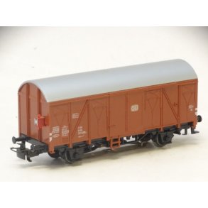 PK 4411 MRKLIN. Lukket godsvogn med slutlys.. H0. Brugt