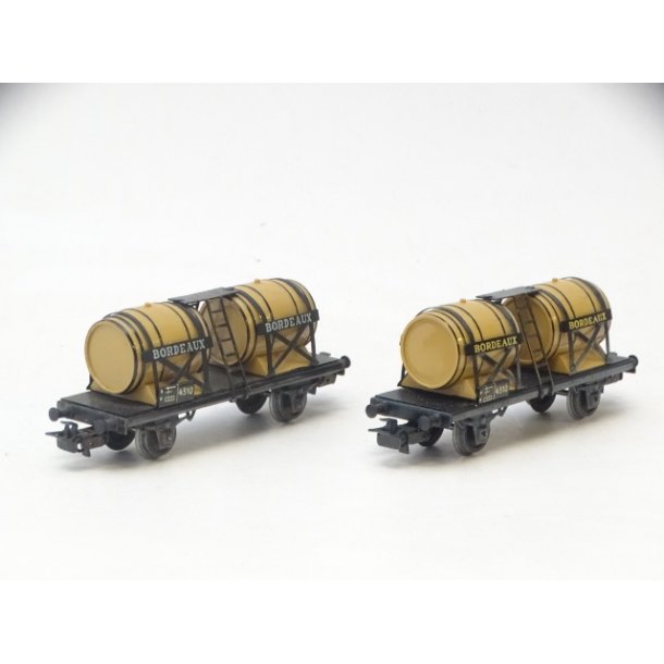 PK 4510 MRKLIN. 2 stk. flotte vinvogne. H0. Brugt