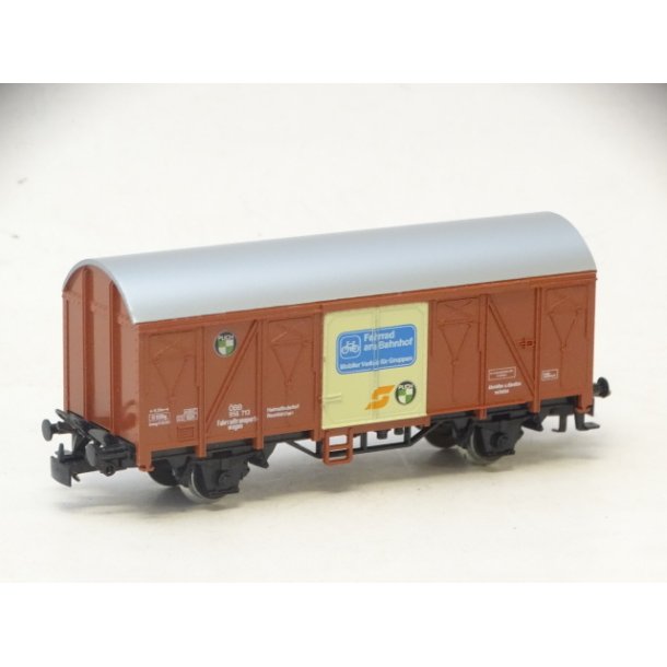 PK 4412 Mrklin. Cykelvogn. H0. Brugt