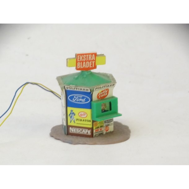 PK 6015 H0 System.  Kiosk med lys. H0. Brugt.