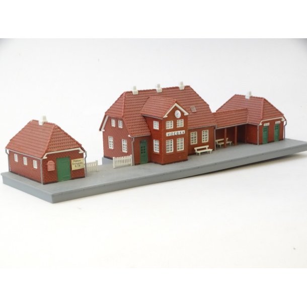 PK 6028. HELJAN. Videbk station. H0. Brugt.