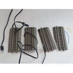 FV 42512 ROCO. 4 strmtilslutninger. 11,5 cm. H0. Brugt.