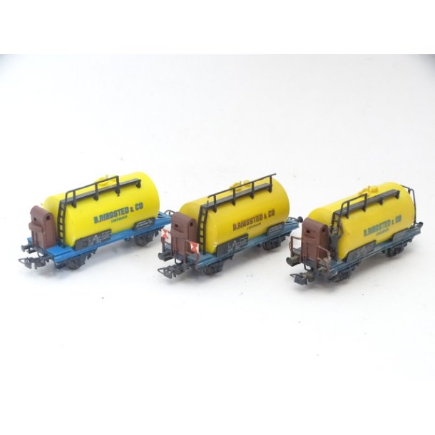 PK PIKO 5. Tankvogne fra B Ringsted &amp; Co. Flotte. H0. Brugt.