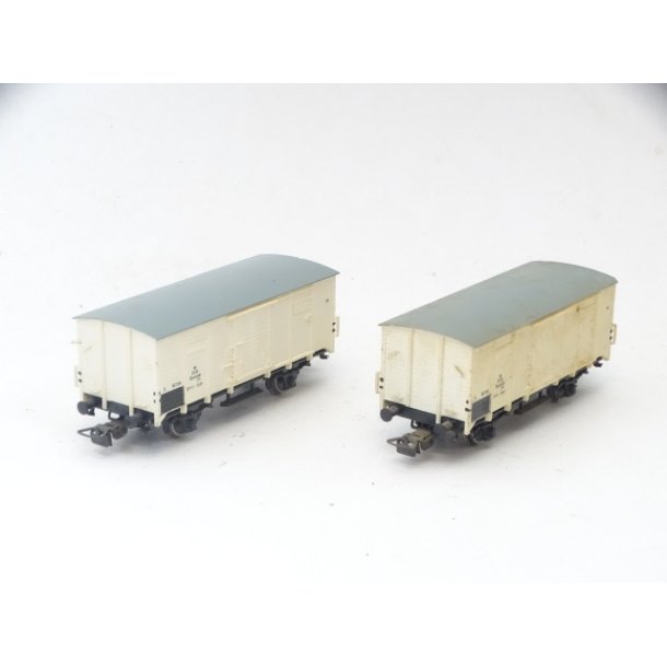 PK PIKO 3. Lukket godsvogn Litra Ir 18799. Flot. H0. Brugt.