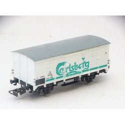 PK PIKO CARLS. Lukket godsvogn. Flot. H0. Brugt.