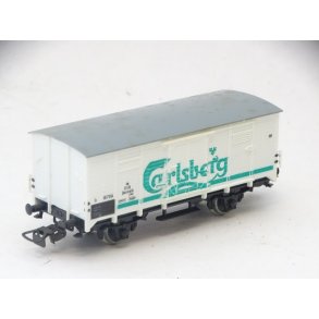 PK PIKO CARLS. Lukket godsvogn. Flot. H0. Brugt.