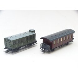 PK PIKO Personvogne. H0. Brugt.