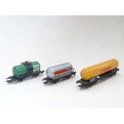 PK. 3 tankvogne. LIMA. Tankvogne. H0. Brugt