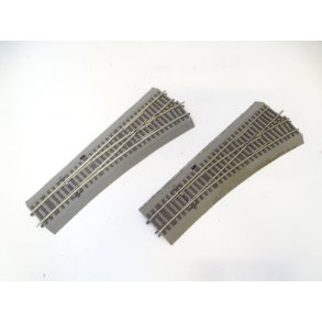 FV Wr 15 ROCO. Hjre Sporskifte uden drev. H0. Brugt.