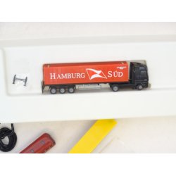 IHD Faller Car system. 1 bus/ 1 Hamburg sd sttevogn og DHL + diverse.. H0. Brugt