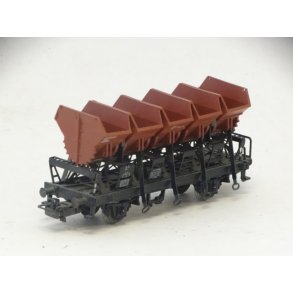 PK 4535 MRKLIN. Ballast vogn. H0. Brugt