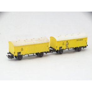 PK 4509 x 2 stk. MRKLIN. Banan vogne. H0. Brugt