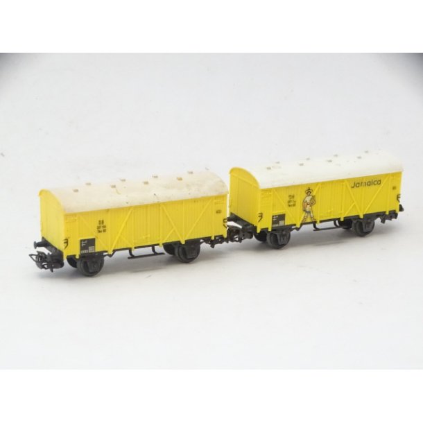 PK 4509 x 2 stk. MRKLIN. Banan vogne. H0. Brugt