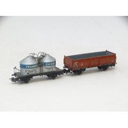 Pk Lot 18. 1 x 4658 og 1 x 4602. H0. Brugt