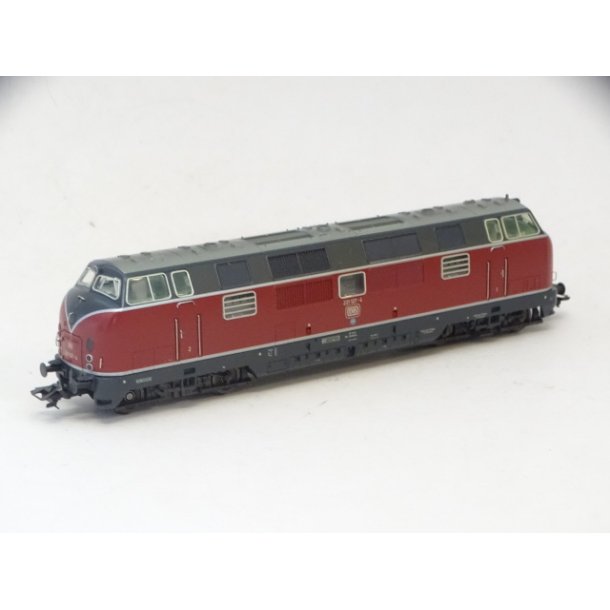 FV 3482. MRKLIN. Diesel lokomotiv Med dekoder og 5 pol motor. H0. Brugt.