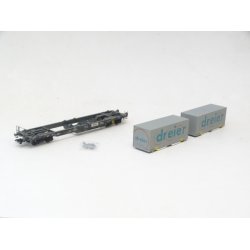 FV 47441 MRKLIN. Den ruldende landevej med "dreier" som last. H0. Brugt.