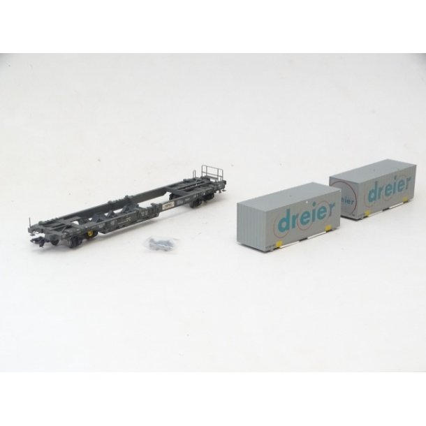 FV 47441 MRKLIN. Den ruldende landevej med "dreier" som last. H0. Brugt.