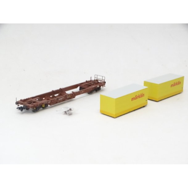 FV 47442 MRKLIN. Den ruldende landevej med 2MRKLIN" som last. H0. Brugt.