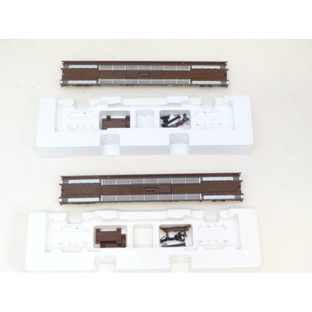 FV 4797 MRKLIN. Lastvogns transport kaldet den ruldende landevej. 2 vogne. H0. Brugt