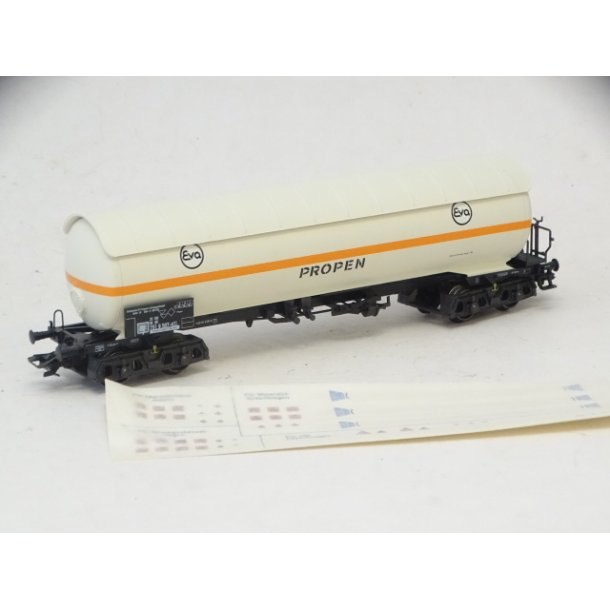 FV 48481 MRKLIN. Tankvogn fra EVA. H0. Brugt.