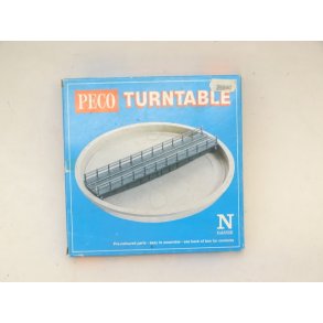 Drejeskive fra PECO. 151 mm i diameter. Slges som brugt men har aldrig vret samlet. N. Brugt