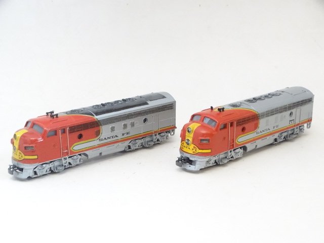 FV 3060 + 4060 MÄRKLIN. Santa Fe. Analog. H0. Brugt. - LOKOMOTIVER