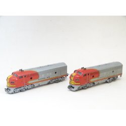 FV 3060 + 4060 MRKLIN. Santa Fe. Analog. H0. Brugt.