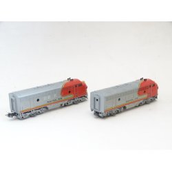 FV 3060 + 4060 MRKLIN. Santa Fe. Analog. H0. Brugt.